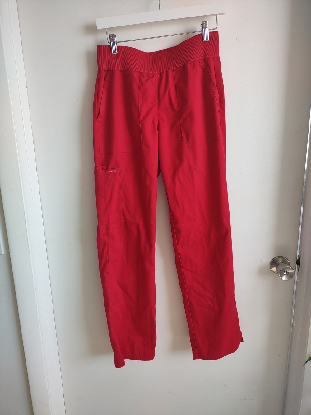 Landau Bright Pink Medical Scrub Pants